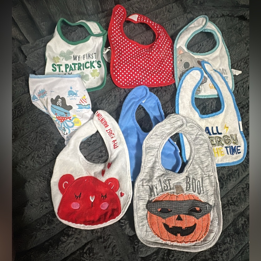Colorful Baby Bib Set